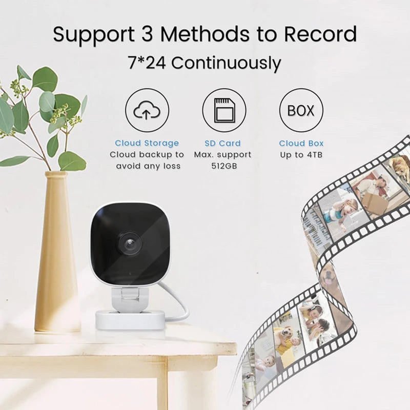 VoltZen™ 1080P Smart WiFi Camera | Baby Monitor + Home Security with Night Vision