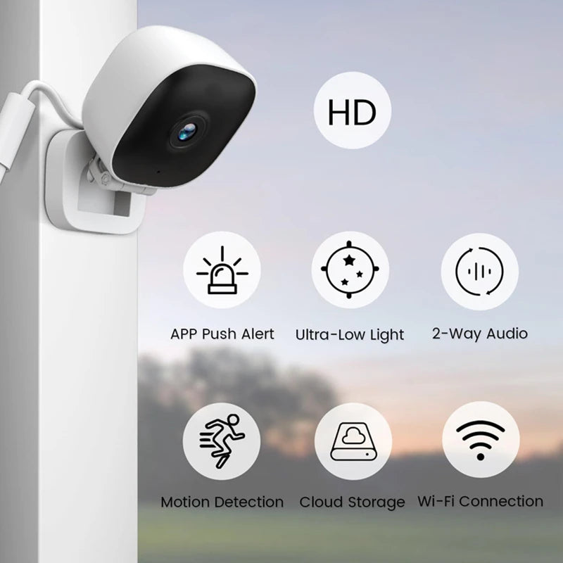 VoltZen™ 1080P Smart WiFi Camera | Baby Monitor + Home Security with Night Vision