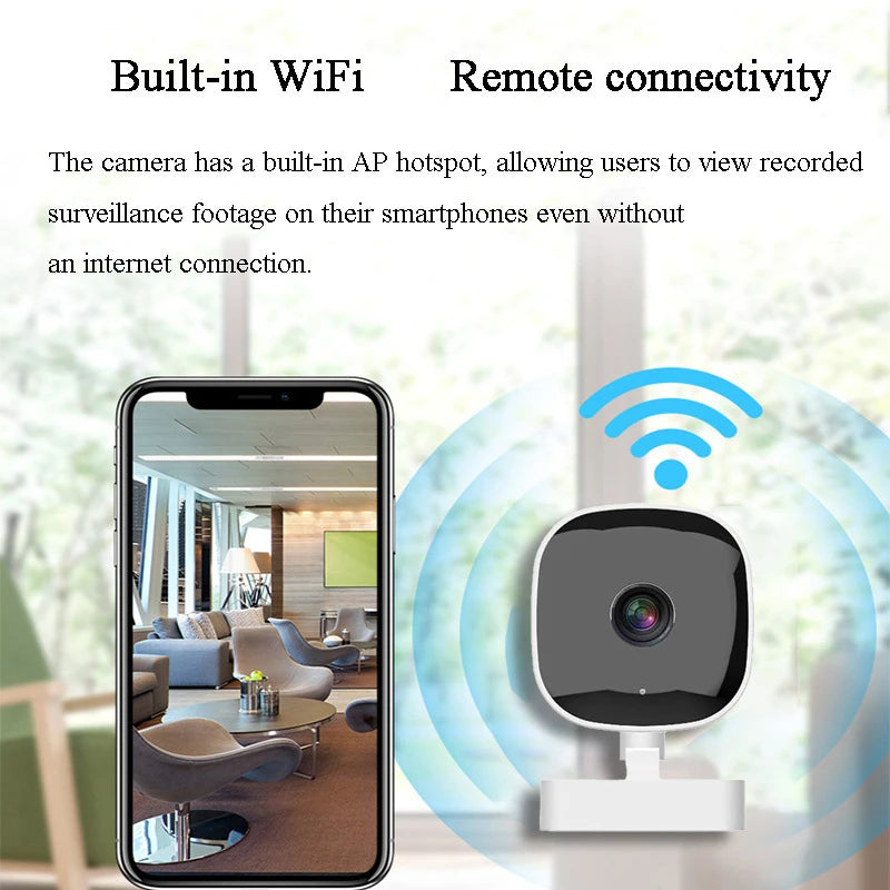 VoltZen™ 1080P Smart WiFi Camera | Baby Monitor + Home Security with Night Vision