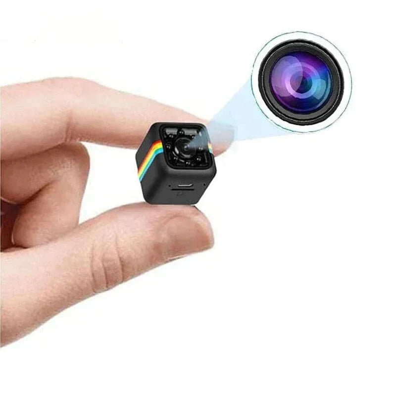 VoltZen™ Covert Mini HD Nanny Cam — Voice, Video & Photo Indoor Security