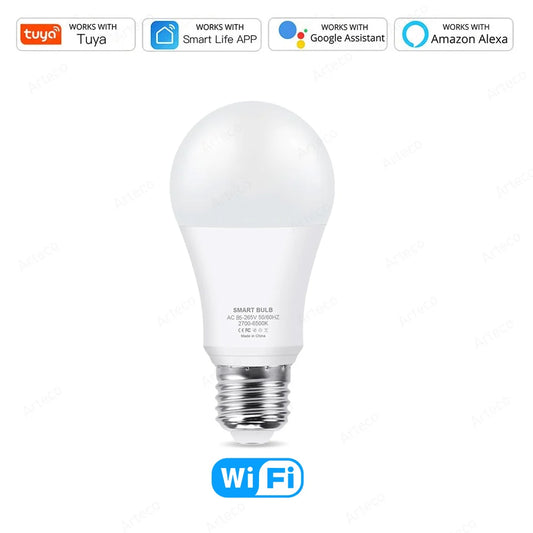 VoltZen™ Smart E27 LED Bulb | WiFi | RGB+C+W | Alexa & Google Home Compatible